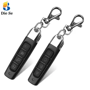 433.92 mhz metal 4 button wireless copy code remote control Universal remote control Compatible with fixed code