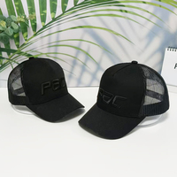 Gorra de Camionero de Algodón, Transpirable y Cómoda, Venta Directa de Fábrica, Logotipo Personalizable, Bordado 3D para Hombres y Mujeres