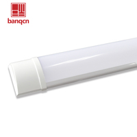 Barre lumineuse LED encastrable Banqcn pour intérieur, 9W 18W 36W 48W 60W, 1Ft 2Ft 3Ft 4Ft, éclairage linéaire plat pour magasin et bureau