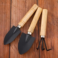 3 pcs Pelle à main Râteau Spade Garden Tool Sets Tranrich Plantation Gardening Garden Tool Kits