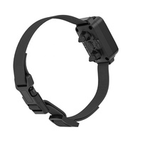 YHpet 2 Hunde Wasserdichtes Umweltfreundliches Ferngesteuertes Elektroschock-Trainingshalsband mit Pieper+Vibration für Hunde