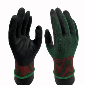Gants de sécurité anti-coupure de niveau 4 ANSI/<span class=keywords><strong>ISEA</strong></span>, excellente performance anti-coupure, doublure HPPE, acier inoxydable recouvert de PU EN388 <span class=keywords><strong>D</strong></span> - Product Image 1