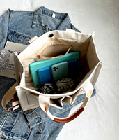 Sac fourre-tout en toile pour femme de grande taille et de haute qualité, sac à bandoulière pour ordinateur portable avec fermeture à glissière pour tous les voyages de toutes les saisons