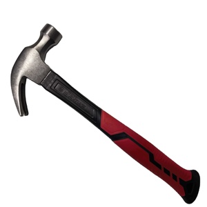 مطرقة عالية الجودة متعددة الوظائف برأس دائري ومقبض مطاطي، مصنوعة من الألياف الزجاجية، وزن 16 أونصة، مطرقة قوية للأعمال اليدوية، متاحة بتصنيع حسب الطلب - Product Image 3