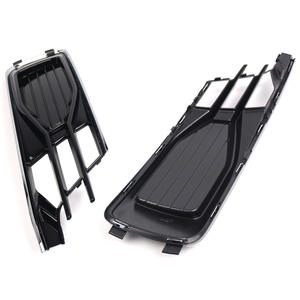 Biseles para Faros Antiniebla de Audi A6, Negros, ABS, para Parachoques Delantero, Rejilla Inferior, Paneles Decorativos, 2016-2018, con Clip, A6LC7PA - Product Image 1