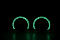 I9-C30 Cache de projecteur LED Angel Eye 5D RGB en cristal de 3 pouces pour la modification de l'éclairage automobile