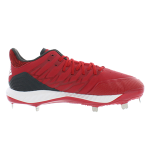 ADIDAS ไอคอน BOUNCE Track & รองเท้าสนามของผู้หญิงสีแดง/ขาว/สีคาร์บอน-100% ของแท้ - Product Image 4