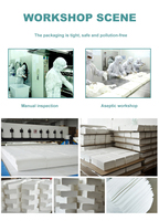 Offre Spéciale 1009D essuie-glaces industriels en polyester pour salle blanche Chiffon de nettoyage sans poussière Produit de sécurité pour salle blanche