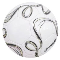 But de football en cuir professionnel de haute qualité avec logo personnalisé, outil sportif pour terrain ombragé – Excellente rétention d'air