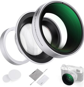 Objectif additionnel <span class=keywords><strong>Neewer</strong></span> HD <span class=keywords><strong>2</strong></span>-en-<span class=keywords><strong>1</strong></span> Fisheye et Macro 49MM 0.43X FISHEYE AVEC ADAPTATEUR - Product Image 1