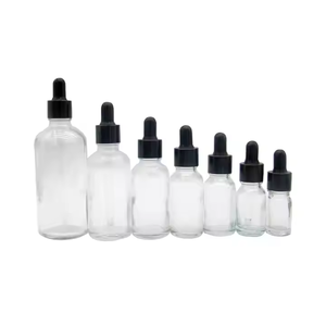 En stock, flacons de sérum vides de 1 oz, noir mat, 5 ml, 10 ml, 20 ml, 100 ml, flacon compte-gouttes en verre pour huile essentielle - Product Image 5