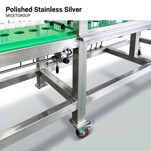 500-600 Flaschen pro Stunde Halbautomatische 8-Kopf Bierflaschen-Spül-, Füll- und Verschließmaschine 3-in-1 Abfüllanlage für Getränkefabriken - Product Image 4