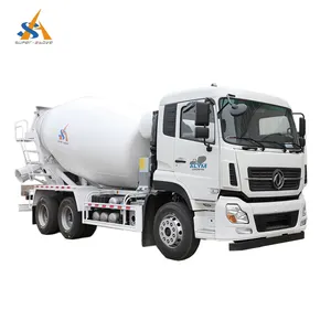 Siêu trên xe tải trộn bê tông, xe tải trộn dongfeng, xe tải xi măng với công suất 8cbm