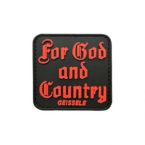 Outdoor Jason Morale FOG Canoe PVC Silicone Badge G Od <b>Backpack</b> Sticker 3D Environmental Protection Customizable Size Water - Product Image 1