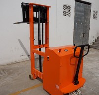 Gerbeur semi-électrique contrepoidsé Huize 1000 kg sans chariot, adapté aux palettes à un ou deux niveaux
