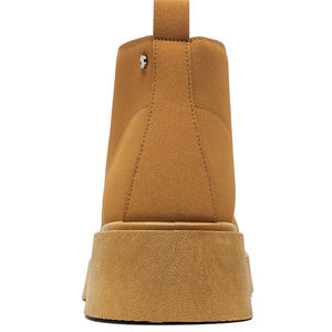 Nouvelle botte de <span class=keywords><strong>moto</strong></span> décontractée de haute qualité porte quotidiennement des chaussures de cheville bon marché et agréable à gros orteil plate-forme de sécurité à talons pour hommes à bas prix - Product Image 5