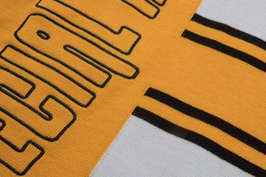<span class=keywords><strong>Maillot</strong></span> de <span class=keywords><strong>rugby</strong></span> tricoté sans couture en polyester recyclé et coton, <span class=keywords><strong>personnalisable</strong></span>, teint en fil, pour les diplômés de l'école, fabriqué par SMU - Product Image 5