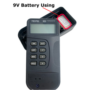 Termómetro Digital Portátil TECPEL DTM-305 Tipo K con Batería, Fabricado en Taiwán, Superventas - Product Image 4