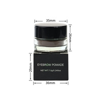 Gel à sourcils naturel, imperméable, longue tenue, matière première cosmétique, colorant, maquillage pour femmes