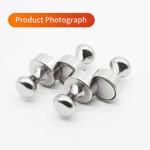 2023 asequible <span class=keywords><strong>Danone</strong></span> DIY fuerte magnético miniatura imán redondo pintura pizarra fijador hebilla magnética - Product Image 5