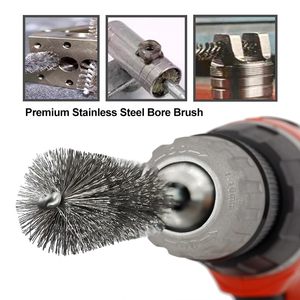<span class=keywords><strong>Brosse</strong></span> d'alésage en acier inoxydable <span class=keywords><strong>Brosse</strong></span> métallique à poils en acier inoxydable pour <span class=keywords><strong>perceuse</strong></span> électrique <span class=keywords><strong>Brosse</strong></span> métallique de nettoyage en acier inoxydable - Product Image 2