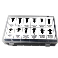 240PCS Mixte Auto Attaches Clips Voiture Pare-chocs Retenue Voiture Attache Rivet Porte Panneau Fender Liner Toit Coffre