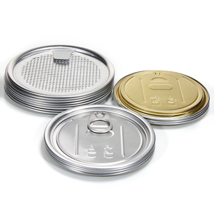 新デザイン 202 200 260 気密性が高く、簡単に開けられるアルミ缶蓋、プラスチック製アルミ飲料缶用 - Product Image 2