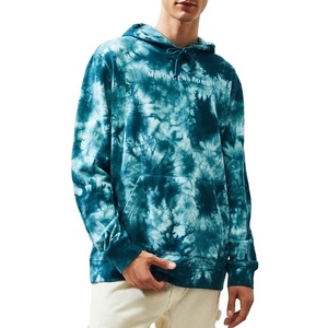 Men Casual Clothes Pullover Custom <strong>Tie</strong> <strong>Dye</strong> Hoodie DTG All Over Print Hip Hop Streetwear <strong>Sweatshirt</strong> with Hood - Product Image 1