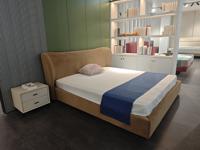 Cadres de lit réglables en tissu Rembourré Doux Double Rangement Multifonctionnel King Size Meubles de chambre à coucher pour usage domestique