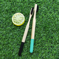 Brosse à dents en bambou biodégradable, naturelle et biologique, à poils super doux, personnalisable, vente en gros