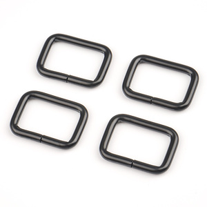 包五金<span class=keywords><strong>3</strong></span>/4 "方形扣19毫米内长环扣黑色金属环扣皮包 - Product Image 5