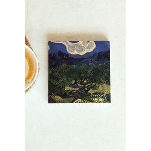 Juego de Posavasos de Piedra Individual de la Serie Vincent Van Gogh 145 - Product Image 1