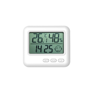 Fino plástico Digital Display Indoor Home temperatura umidade medidor conveniente termômetro doméstico termômetros - Product Image 1