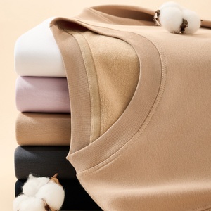 Felpa Girocollo Oversize in Cotone 100% Spesso Senza Cordoncini, Premium, Pesante, con Logo, da <span class=keywords><strong>Uomo</strong></span> - Product Image 4