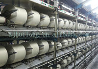 Fil de polyester recyclé coloré DTY FDY POY, teint en masse, 50D-600D, lot en stock, échantillons gratuits