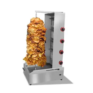 Lowest price Automatic shawarma Rotating Brazilian Barbecue Grill Commercial Turkish Barbecue Machine electric