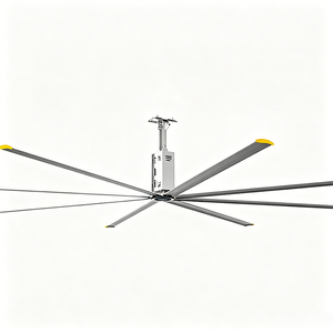 Ventilador de Techo HVLS de Alta Calidad con Motor PMSM de 7.3m, 6.1m, 5.5m para Comedor - Product Image 6