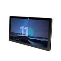 Ordinateur industriel étanche sans ventilateur de 23.8 pouces Android 7 9 11 Panneau intégré PC industriel tout en un avec écran large