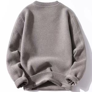 Nuevo diseño, sudadera Premium para hombre, suéter de invierno de punto antiarrugas con patrón de cuadros de letras, ropa de invierno cálida con cuello redondo - Product Image 6