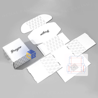 Mini boîte de papier de carton ondulé pliable personnalisée Emballage de produit écologique Petites boîtes pour paquet cadeau