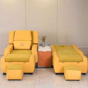 Canapé de massage des pieds électrique inclinable LQ026-1 à brancher pour salles de bain, saunas, clubs - Product Image 1