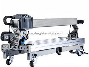 Machine de découpe de pierre électrique automatique avec scie à carreaux à jet d'eau, réglable pour couper sous différents angles, coupeuse de marbre - Product Image 1