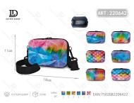 Borsa a tracolla da donna in plastica da 7 pollici, impermeabile, alla moda, per tutte le stagioni - Product Image 1