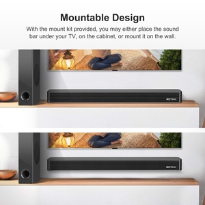 Soundbar Wireless ad Alta Potenza 108W per <span class=keywords><strong>Home</strong></span> Theater, Subwoofer Pratico e Conveniente con Altoparlante in Plastica per Uso Domestico - Product Image 3