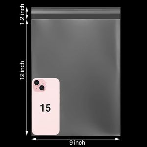 120pcs 9" x 12" Self Seal Cello Cellophane <b>Bags</b>, Resealable Clear Poly <b>Bags</b> 2 mils OPP <b>Bag</b> for Packaging Clothing, T - Product Image 2