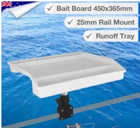 Support de canne moyen pour bateau de pêche avec porte-couteaux