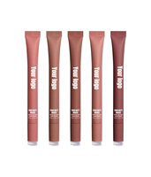 Crème à lèvres liquide mate effet mousse, label privé, fini velours, longue tenue, waterproof, vente en gros