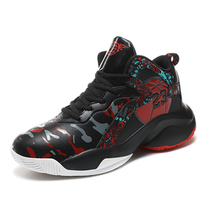 Chaussures de basketball montantes unisexes pour homme et <span class=keywords><strong>femme</strong></span>, en cuir PU, à lacets, pour l'extérieur, mode sport, résistantes à l'usure, hiver - Product Image 3