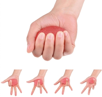 6 Massaggiatori Da Mano Viola - Sollievo Stress E Esercitatore Per Dita E Polso