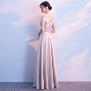 <span class=keywords><strong>Abito</strong></span> <span class=keywords><strong>da</strong></span> sera primaverile XS-3XL, elegante e raffinato, monospalla, lungo, <span class=keywords><strong>da</strong></span> <span class=keywords><strong>damigella</strong></span> d'onore. - Product Image 3